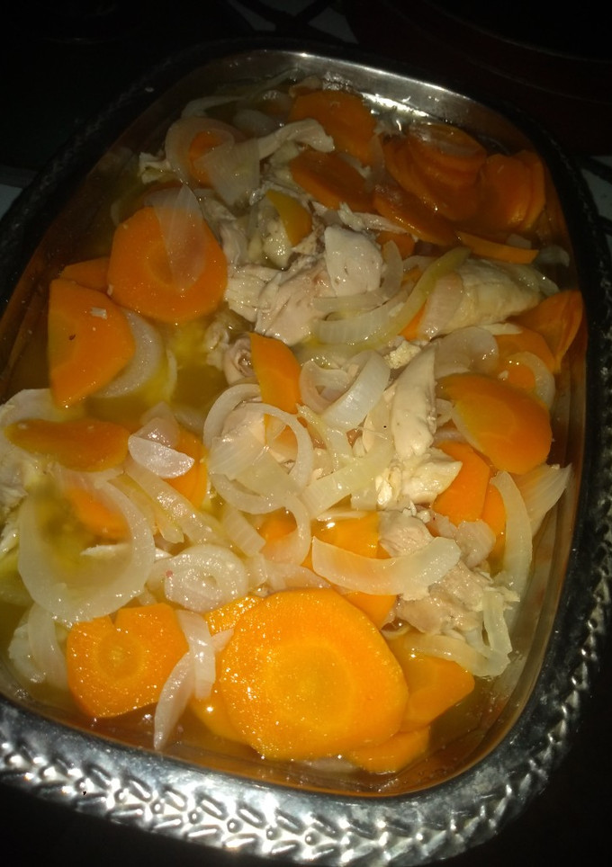 Una foto de Escabeche de pollo