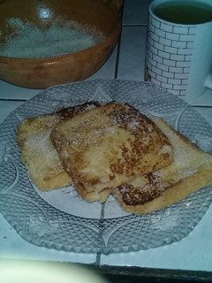 Una foto de Pan francés