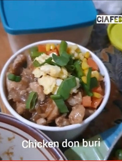 Foto resep Chicken don buri ala fe