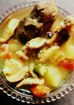চিকেন ভেজিটেবিল স্যুপ রেসিপির প্রধান ছবি