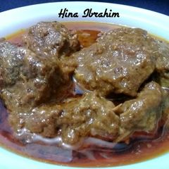 A picture of Beef Korma.