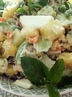 Una foto de Ensalada Hawaiana a lo Carmelita