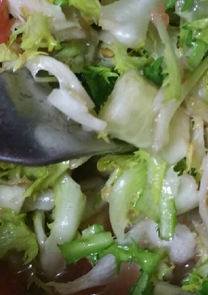 Una foto de Ensalada con Manzanas