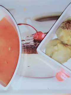A picture of Meat style momo.
