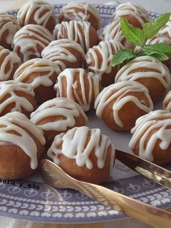 Una foto de Trufas carrot cake -tarta de zanahoria-