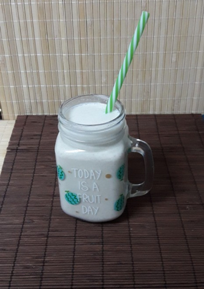 Una foto de Batido proteico de avena