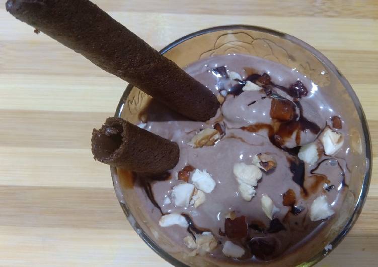 Choco Paneer Ice cream