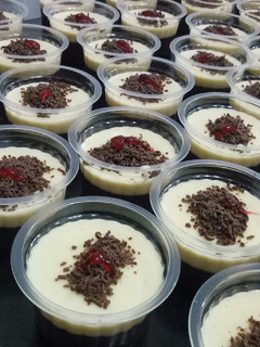 Foto resep Puding coklat vla vanilla susu