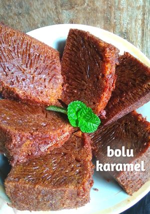 Foto resep Bolu karamel a.k.a sarang semut anti gagal
