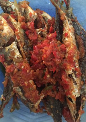 Foto resep Ikan dencis sambal giling