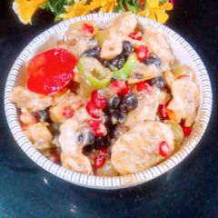 کالے چنے کی چاٹ A picture of کالے چنے کی چاٹ.
