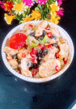 A picture of کالے چنے کی چاٹ.