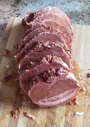 Húsvéti sonka főzés recept fotója
