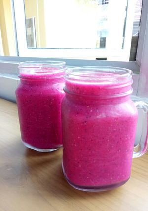 Foto resep Pinkish smoothies
