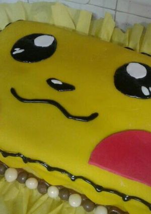 Foto principal de Torta de cumpleaños Pikachu