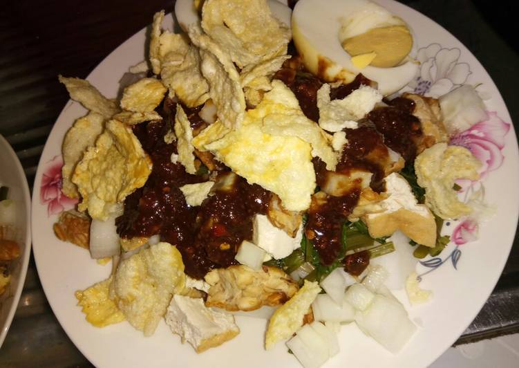 Resep Gado gado Petis ala Bun2 Anti Gagal