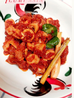 Foto resep Sambal Cumi Asin