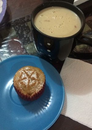 Una foto de Atole de cacahuate