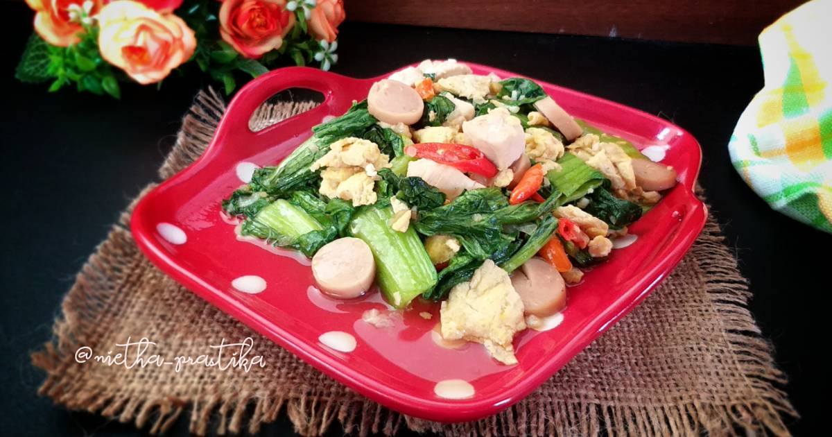 Resep Tumis Pakcoy Telur Oleh Bians Kitchen Cookpad