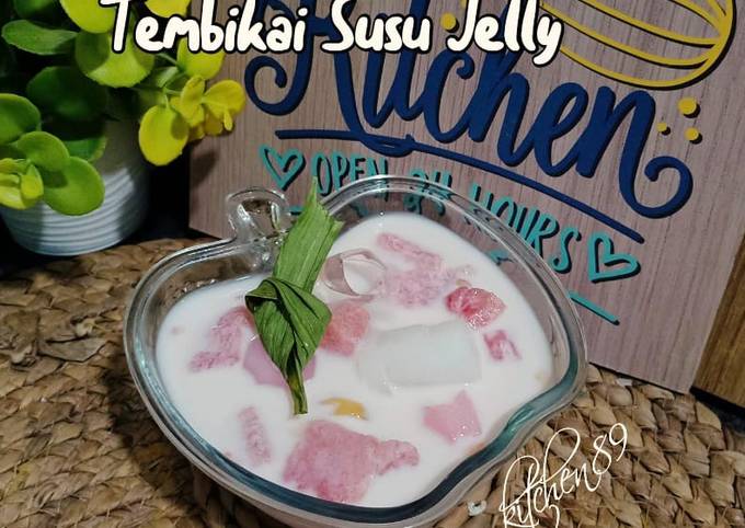 Resipi Tembikai Susu Jelly Oleh Mamykitchen89 Cookpad 0599