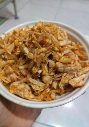 Foto resep Ayam suwir pedas
