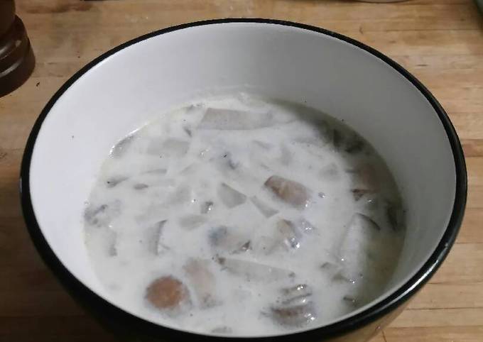 Easy mushroom soup