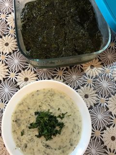 عکسی از دستور بورانى اسفناج