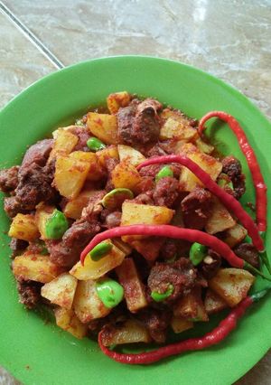 Foto resep Sambal goreng kentang