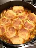 Chicken Casserole with Potato Cobbler