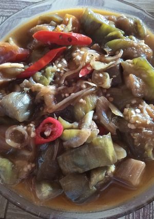 Foto resep Tumis terong kecap