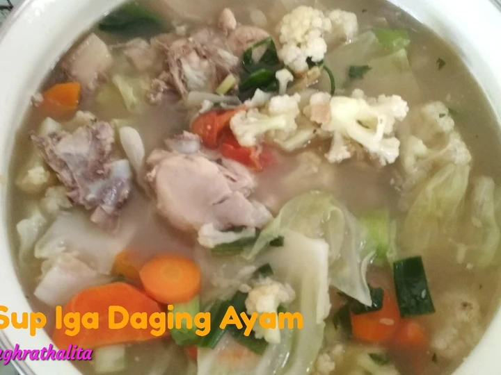 Langkah Mudah untuk Membikin Resep 1. Sup Iga Daging Ayam #BikinRamadanBerkesan yang Menggugah Selera Anti Ribet, Mantap Sekali