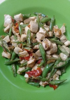 Foto resep Tumis tahu & buncis
