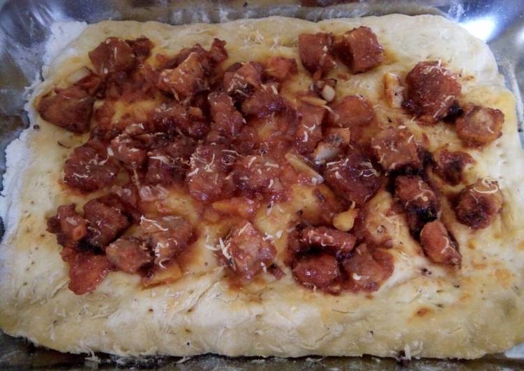 Resep Pizza chiken nugget | Cara Buat Pizza chiken nugget Yang Lezat Sekali