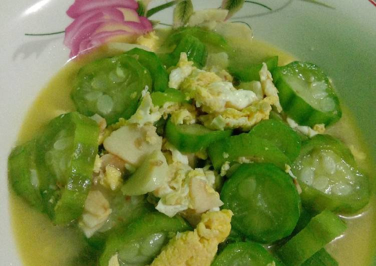 Resep Sayur Oyong &amp; Telur yang Menggugah Selera