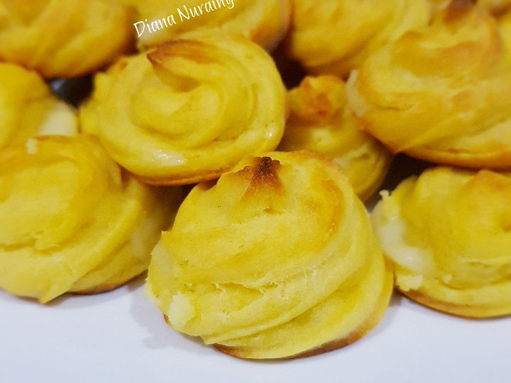 Cara Gampang Menyiapkan Soes Mini Vla Vanilla Untuk Pemula