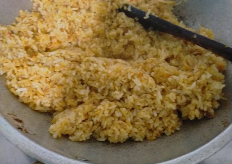 Cara Menyiapkan Nasi goreng ebi Bikin Ngiler