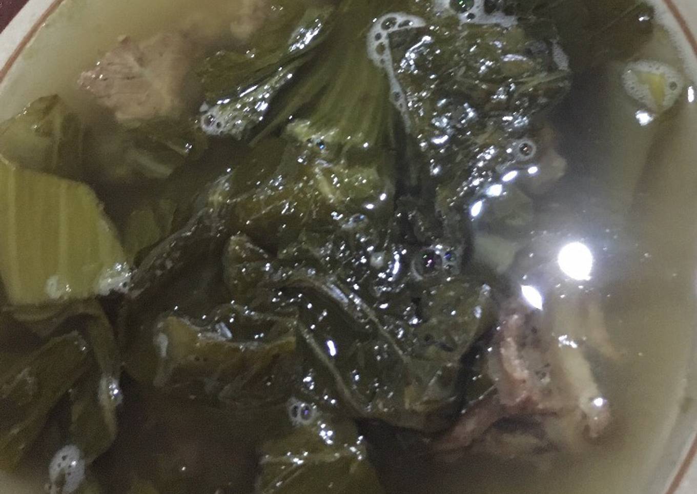 Bakut sayur asin