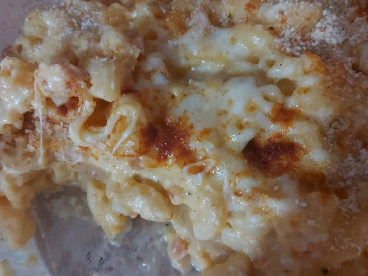 Easy Steps to Make Recipes Mac n cheese panggang the  Makes Drooling Can Pamper Your Tongue.