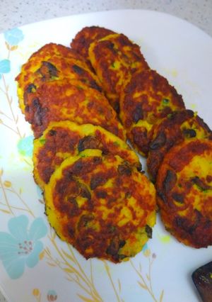 عکسی از دستور کتلت مرغ و قارچ 😋