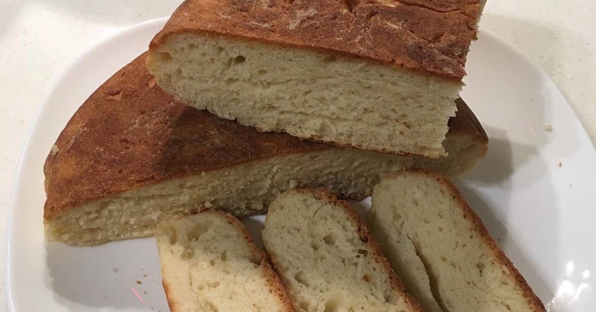Домашний хлеб на сковороде. Хлеб кефирный. Домашний хлеб на плитe!. Хлеб тонкий на сковороде. Простой рецепт хлеба на сковороде