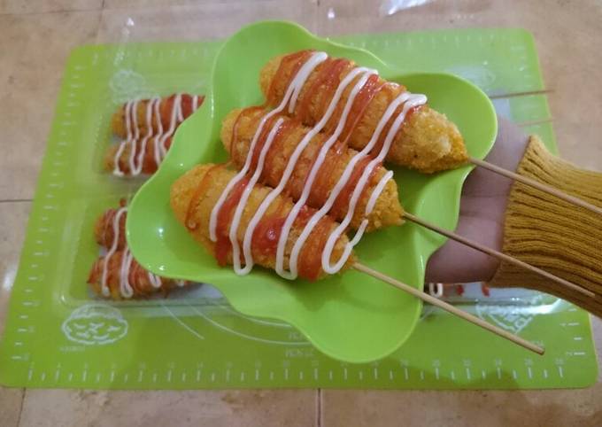 corndog keju