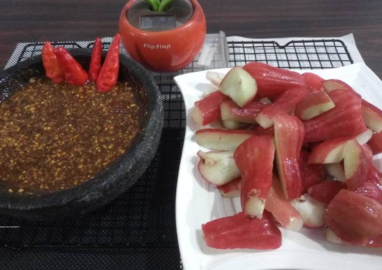 Resep Rujak Jambu Air Ala Dapur Saya😅 Anti Gagal