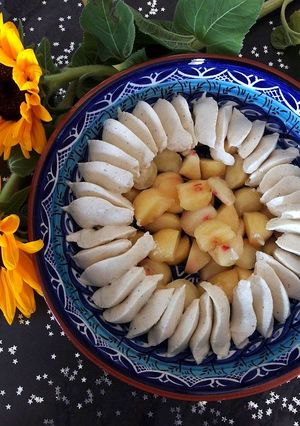 Une photo de Mousse de mascarpone aux fruits
