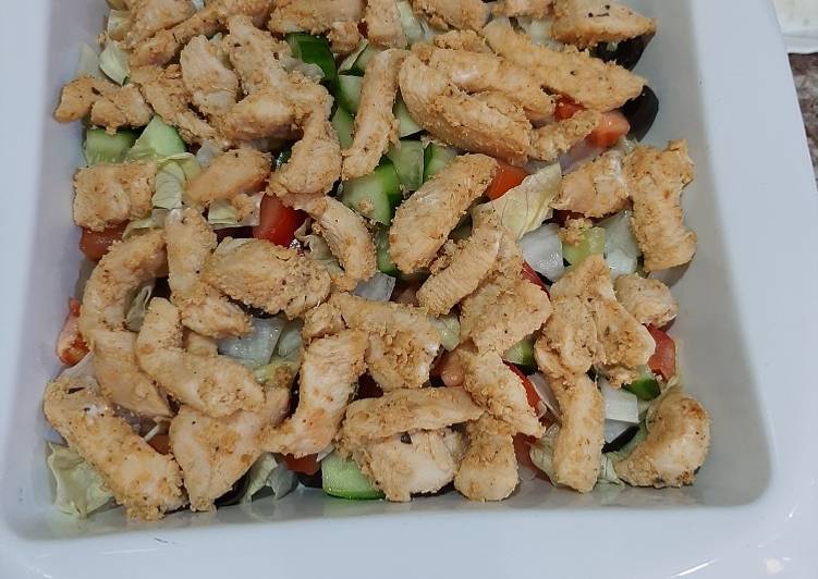 Salad Ayam Fillet