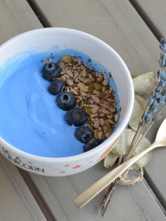 Una foto de Blue Smoothie Bowl