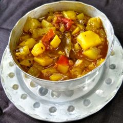 A picture of Papaya Curry.