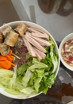 A picture of Brown Rice Vermicelli Salad.