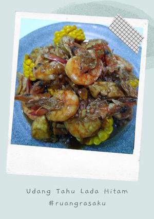 Foto resep Udang Tahu Lada Hitam