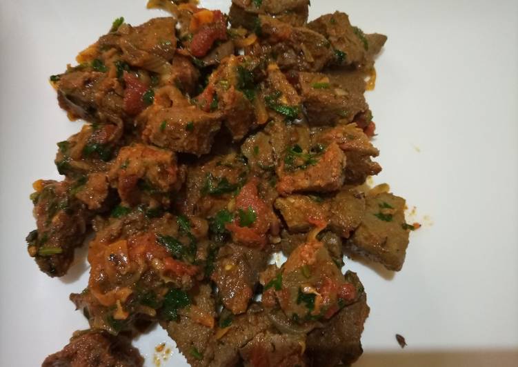 Recipe of Award-winning Wetfry liver