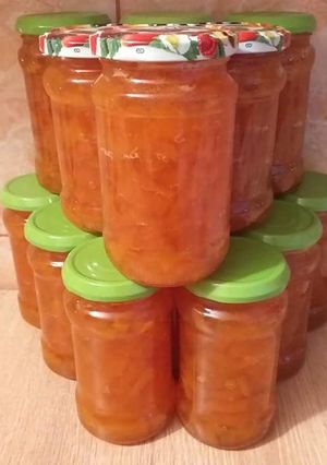 O poză a rețetei Dulceață de pepene galben.